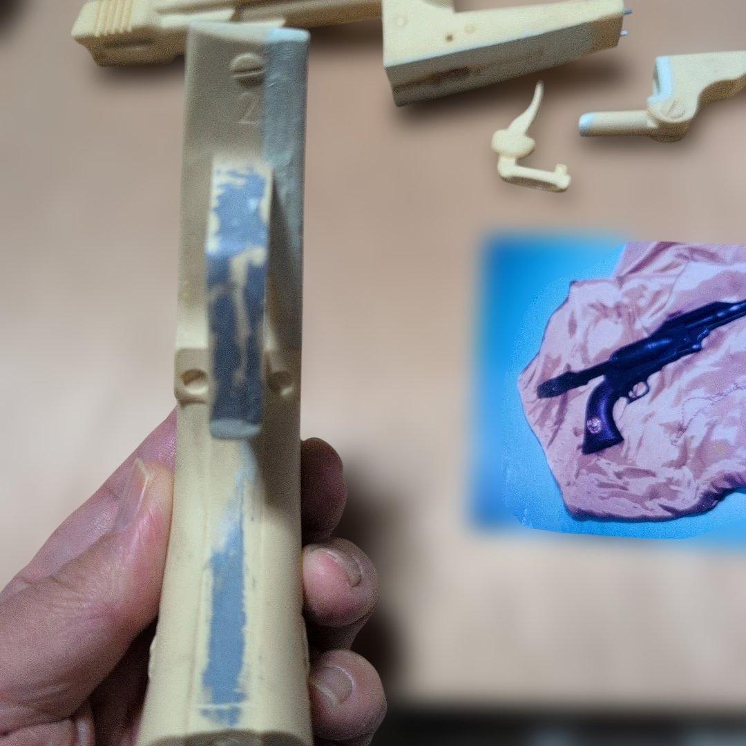 銀河鉄道999コスモドラグーン、ガレージキット、一部パテ埋めあり