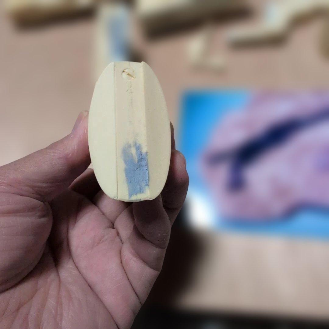 銀河鉄道999コスモドラグーン、ガレージキット、一部パテ埋めあり