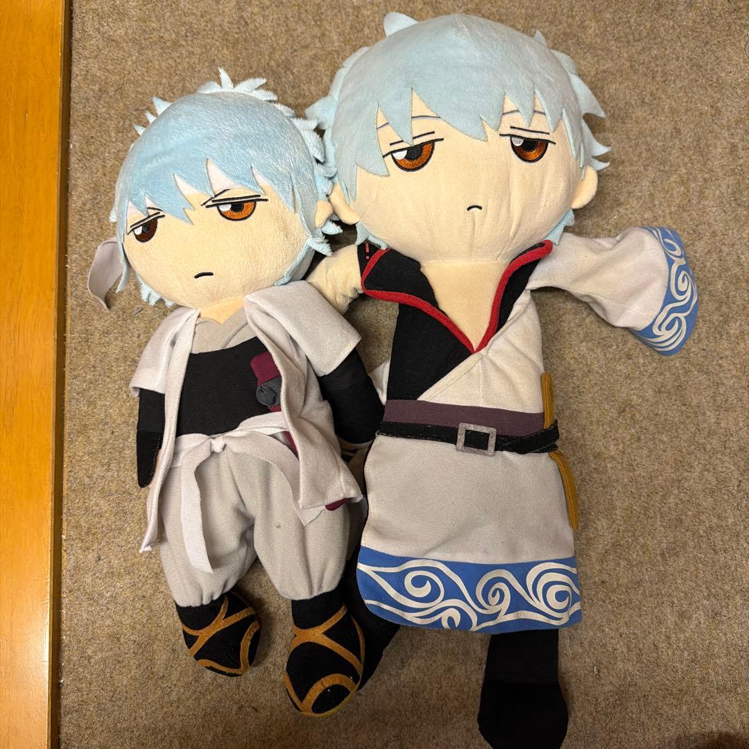 銀魂 くったりクッション(大) 坂田銀時 白夜叉　ぬいぐるみ