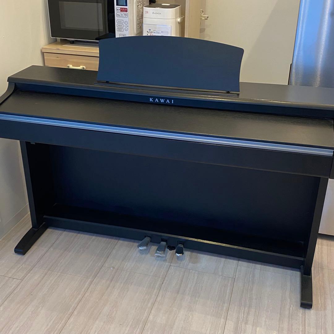 引取限定 訳ありKAWAI 電子ピアノ CN23B 88鍵 黒 2011年製