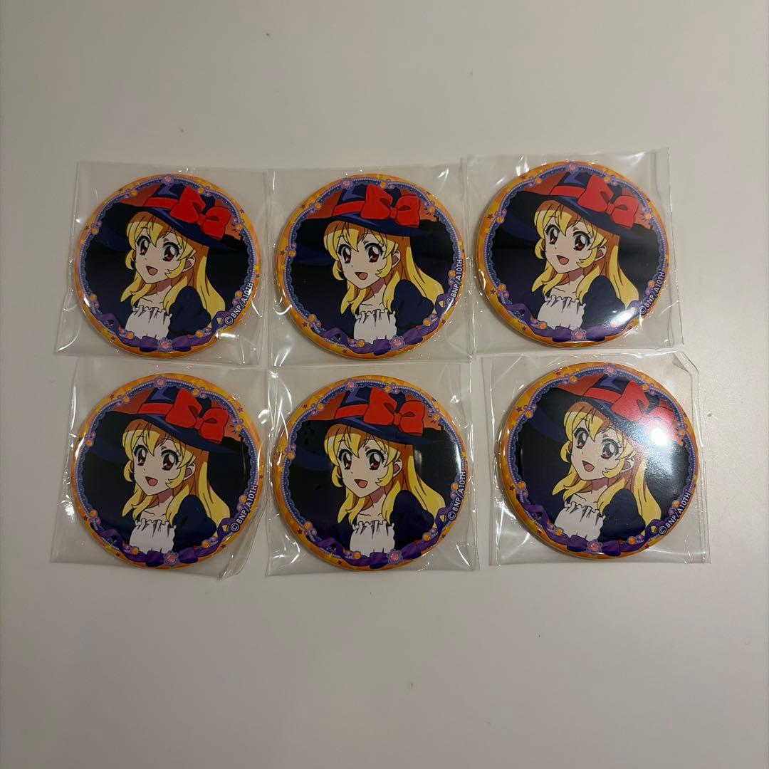 アニメキャラクター 缶バッジ 6個セット　星宮いちご