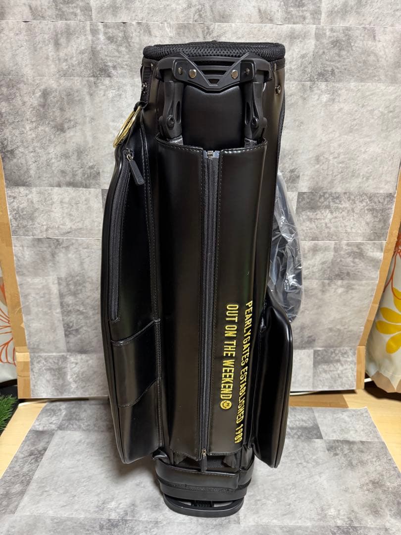 PEARLY GATES ゴルフスタンドキャディバッグ　ヘッドカバー付き