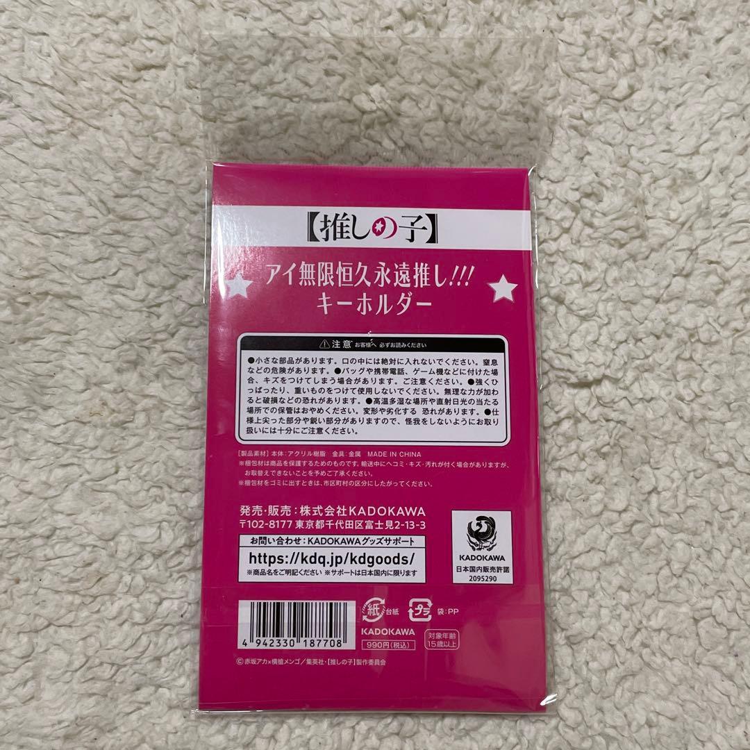 推しの子 アイ無限恒久永遠推し!!! キーホルダー アクリルキーホルダー