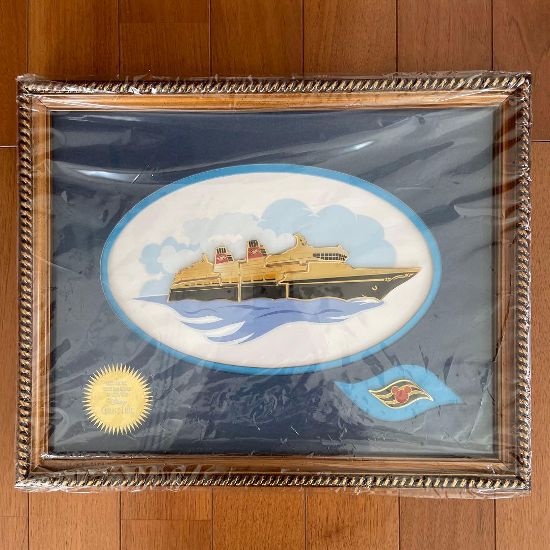 ディズニークルーズ　乗船記念額