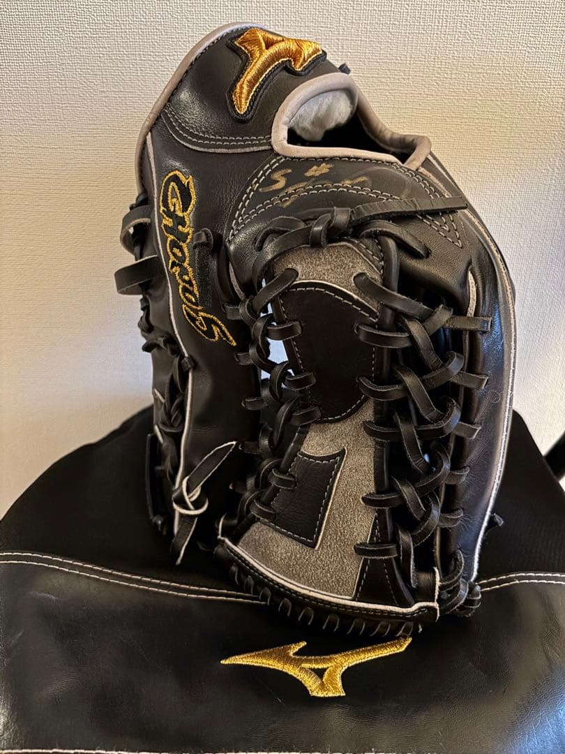 長野久義サイン入りグローブ　Mizuno 硬式グローブ 右投げ用