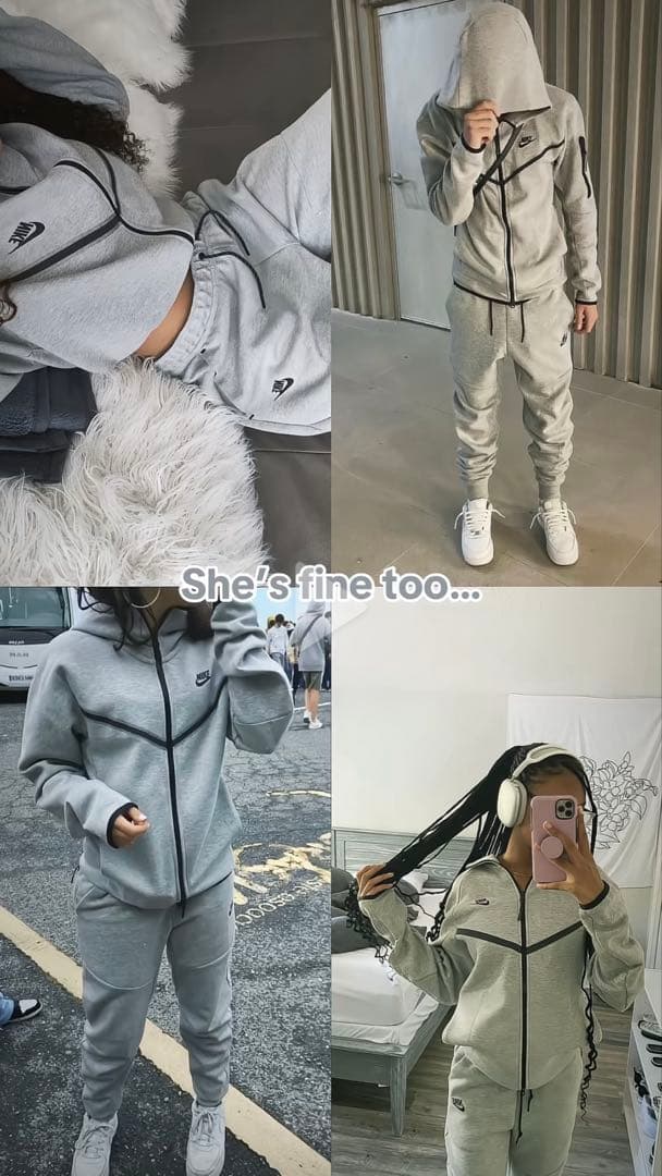 Nike テックフリース　セットアップアップ