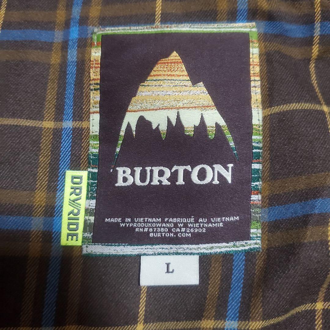 BURTON　スノーボードウェア上下セット　ジャケットLサイズ　パンツMサイズ