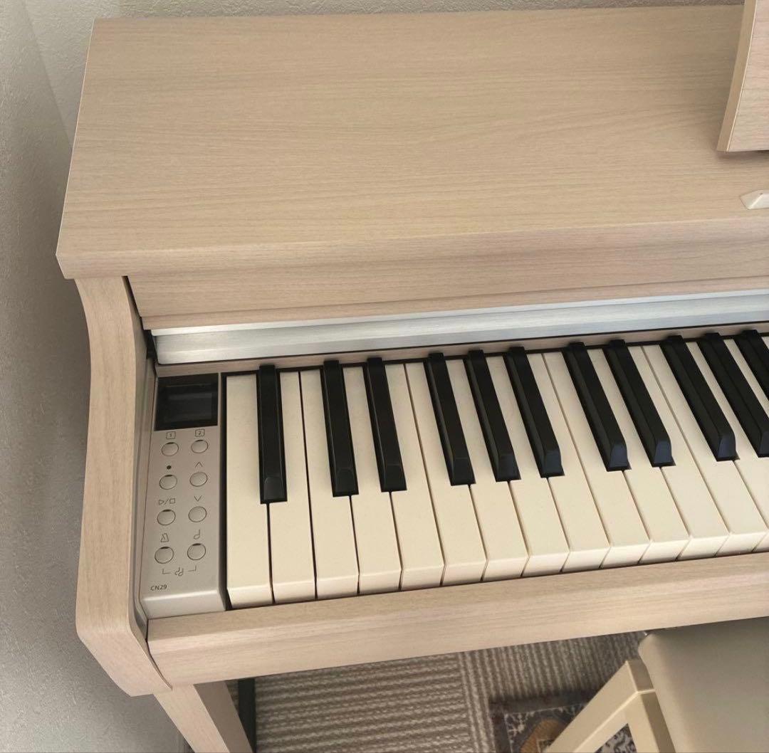 しろ KAWAI88鍵電子ピアノ椅子なしCN29 価格交渉相談可能