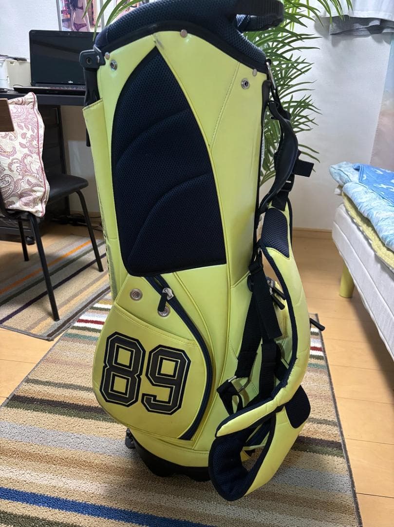 PEARLY GATES スタンド式　ゴルフバッグ 89 イエロー