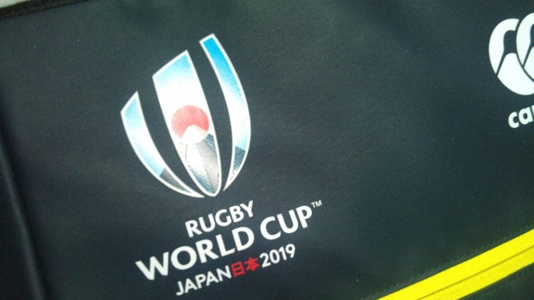 中古/ラグビーワールドカップ2019日本大会ロゴ入りリュック/カンタベリー製