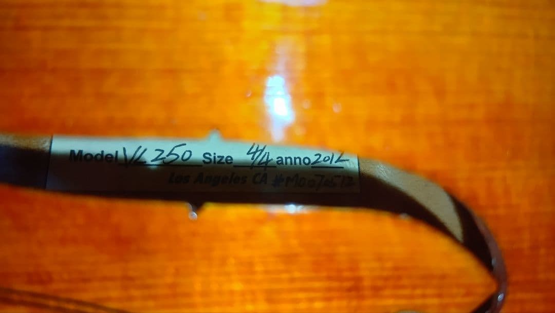 弦楽器 Alexander Violins VL250 4/4 Los Angeles