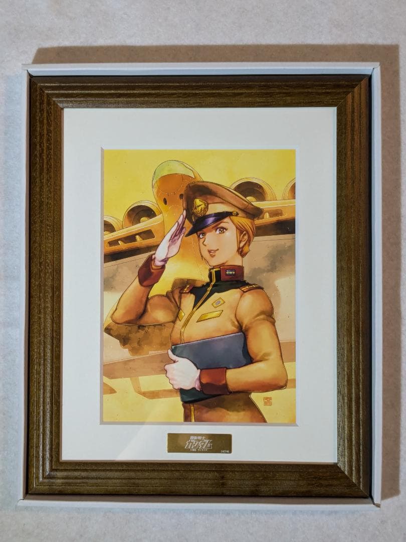 ガンダム(ブライト＆マチルダ)　バンダイナムコ・アートコレクション　2枚セット