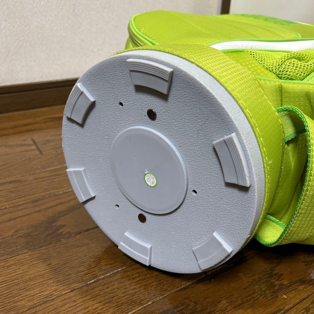 アディダス　レディースキャディバッグ　8.5型　グリーン系色