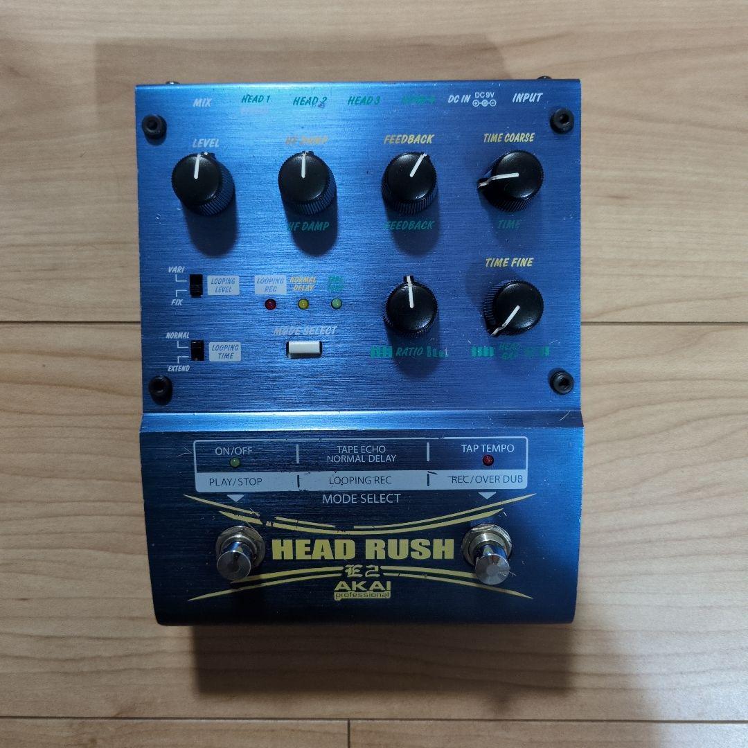 AKAI HEAD RUSH E2 ディレイ・ルーパー