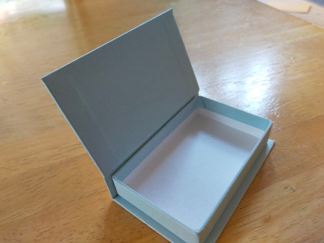 水色 ギフトボックス 約10cm x 6cm x 2cm 100個