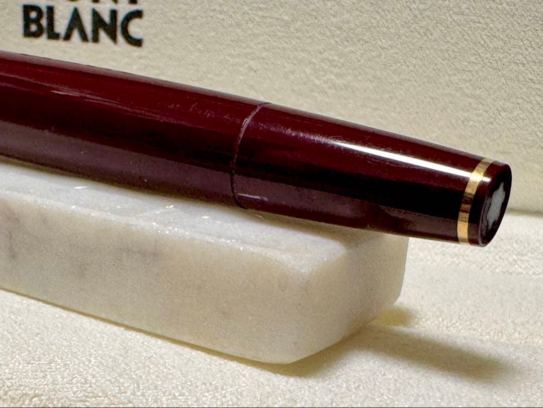 【美品】モンブラン万年筆 No12 1960s ペン先18c 750 ボルドー