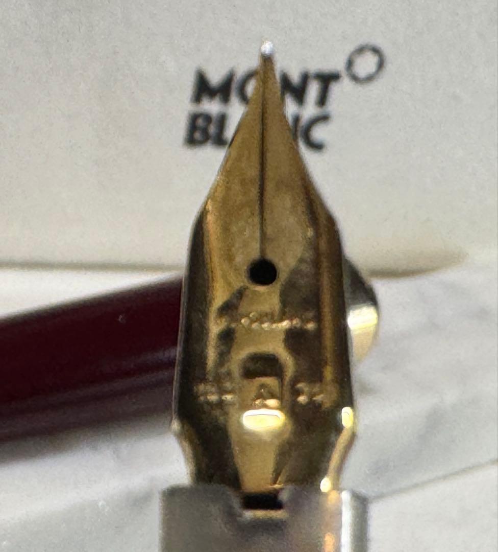 【美品】モンブラン万年筆 No12 1960s ペン先18c 750 ボルドー