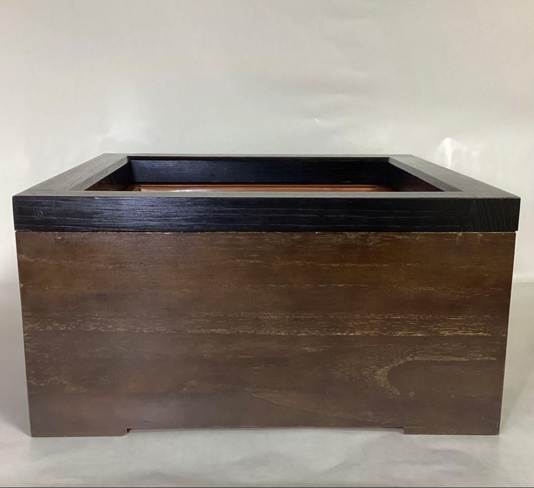 置炉 桑 紙箱入 茶道具 古物品