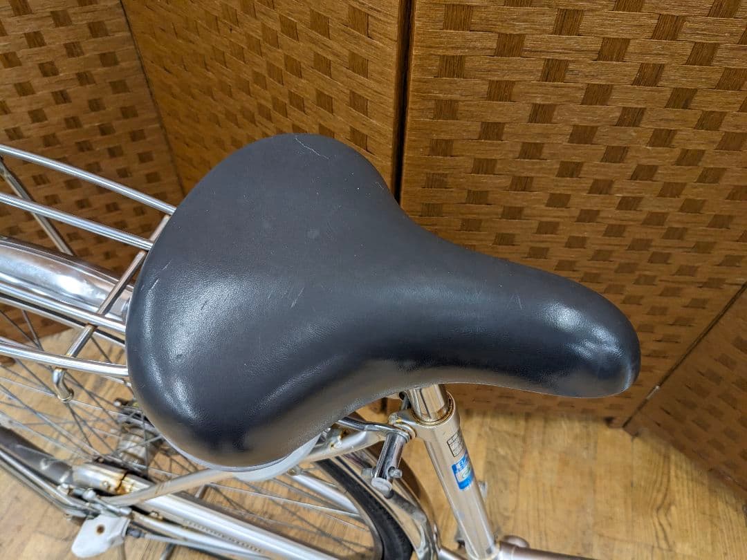 U055　普通自転車　27インチ　ブリヂストン　LEDオートライト 内装3段変速