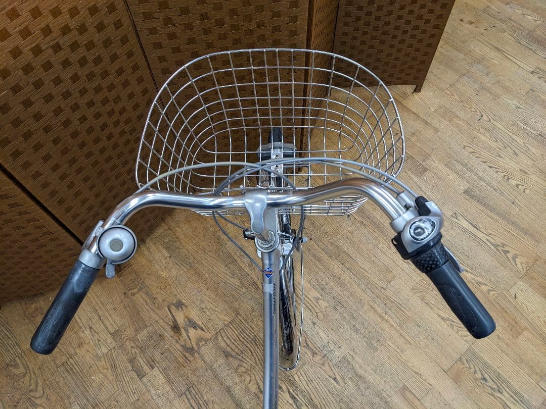 U055　普通自転車　27インチ　ブリヂストン　LEDオートライト 内装3段変速