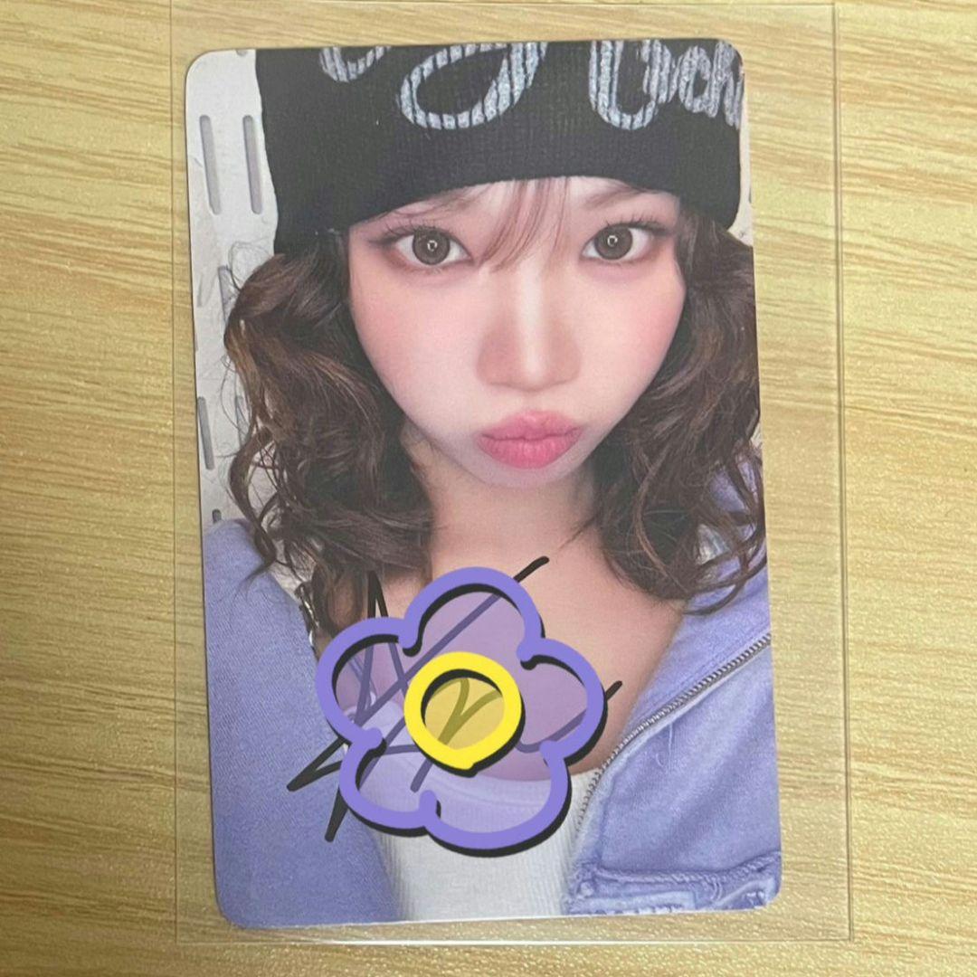 LE SSERAFIM チェウォン 直筆サイン入り ラキドロ トレカ