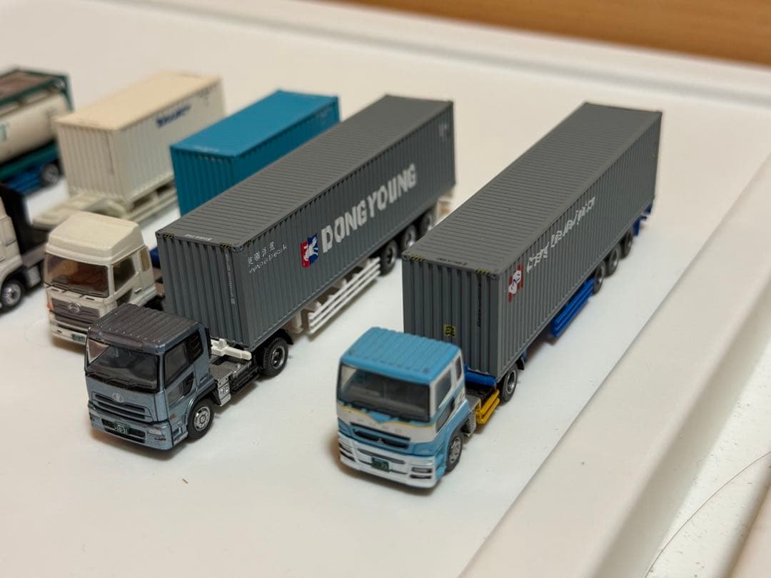 ザ•トレーラーコレクション　コンテナ車１０台セット