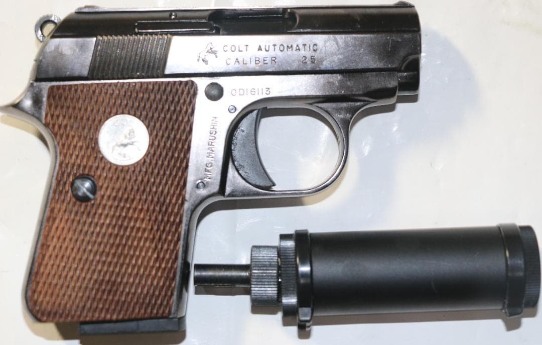マルシン工業ABS樹脂製モデルガン コルト２５ メタルフィニシュSPG合法品