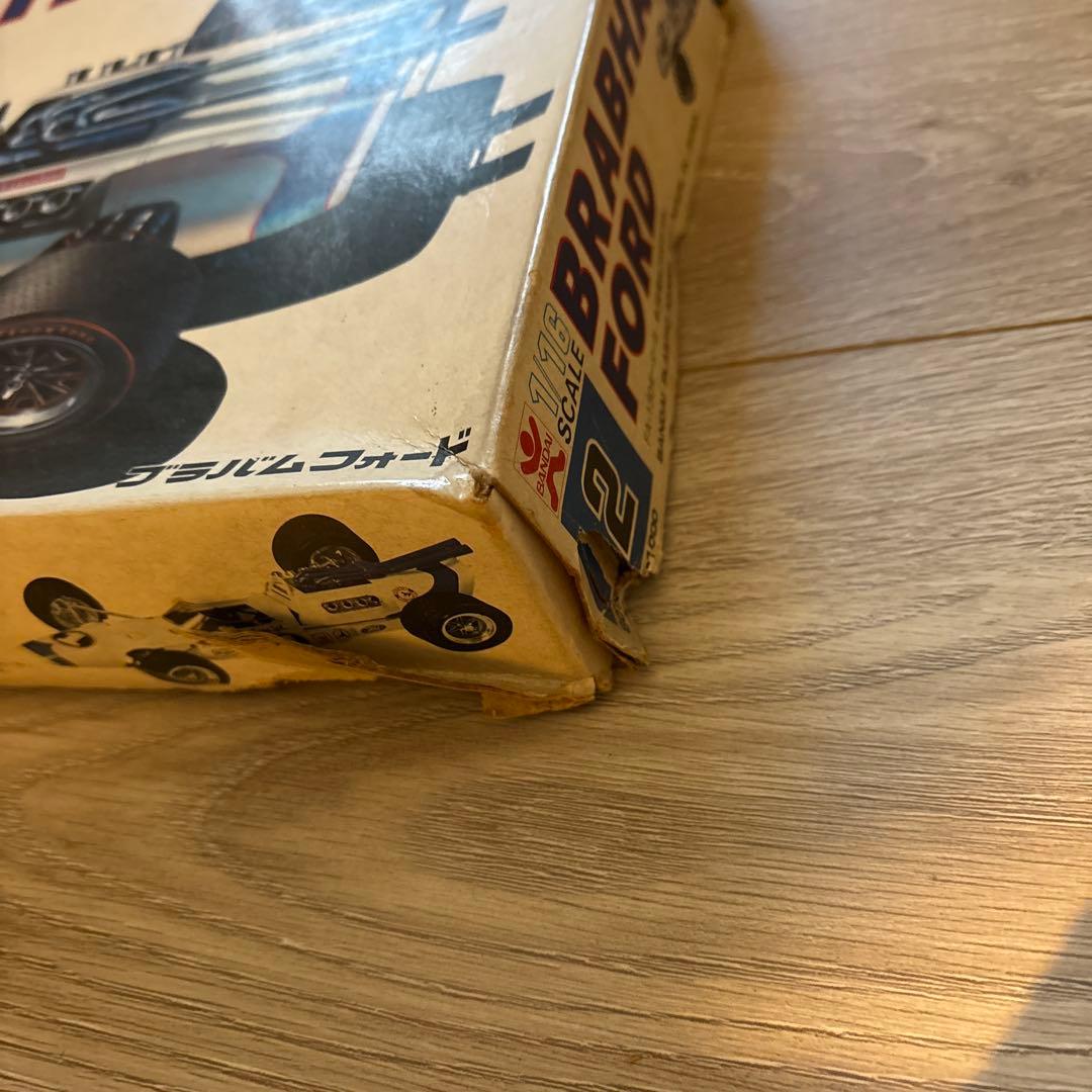 超貴重！バンダイのプラモデル！モーター付き！BRABHAM FORD 1/16