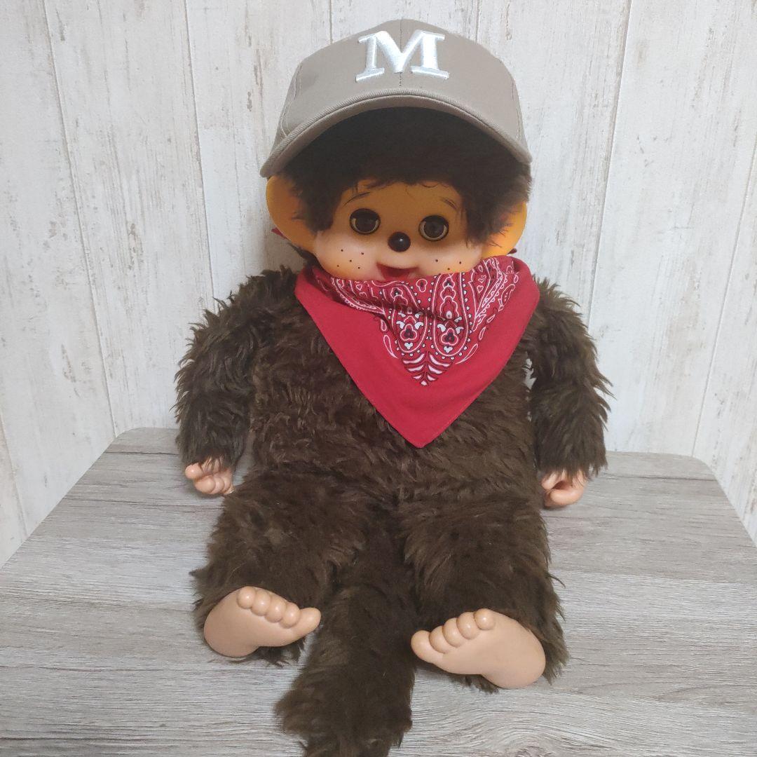 ビンテージ　モンチッチ　だいすけくん　特大　スリープアイ　昭和　レトロ