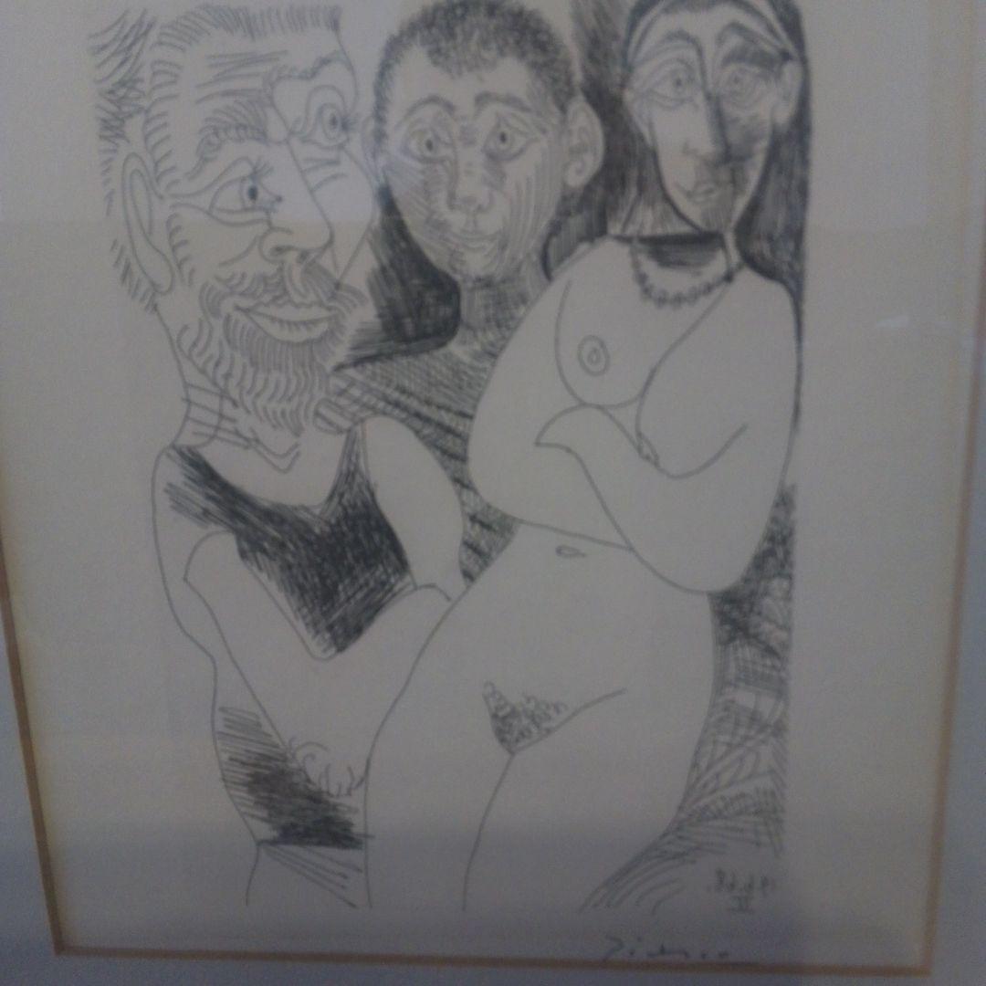 ピカソ　リトグラフ　本土のみの方