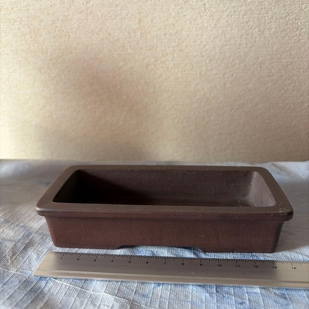 宜興　中国宜興　中国　植木鉢 長方形　アンティーク