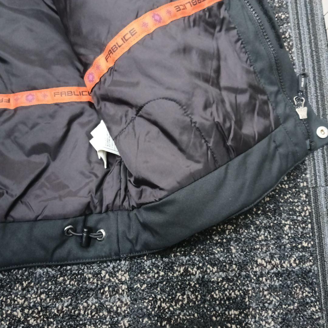 FABRICE スキーウェア 黒赤 2点セット