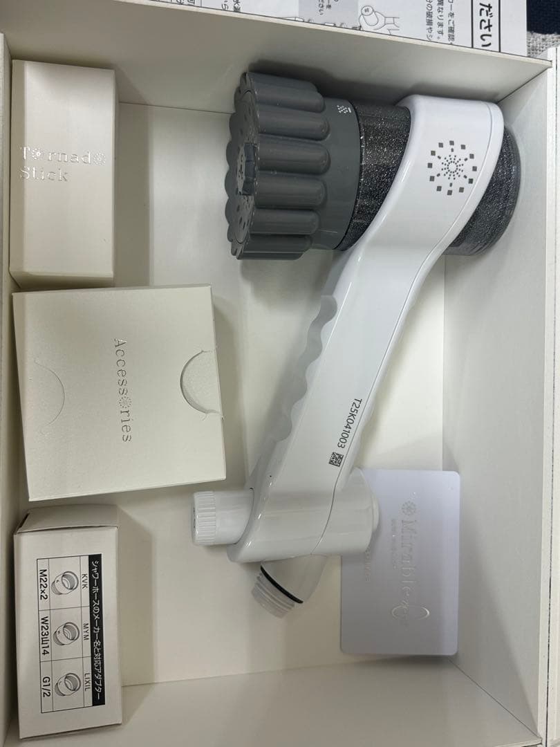 Mirable(ミラブル)zero(ゼロ）シャワーヘッド ウルトラファインバブル