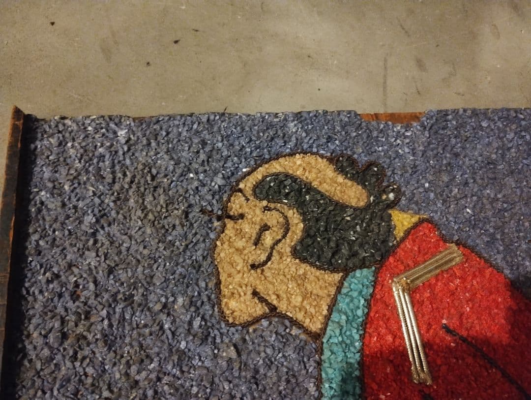 アンティーク雑貨 1950s orientalmotif walldeco