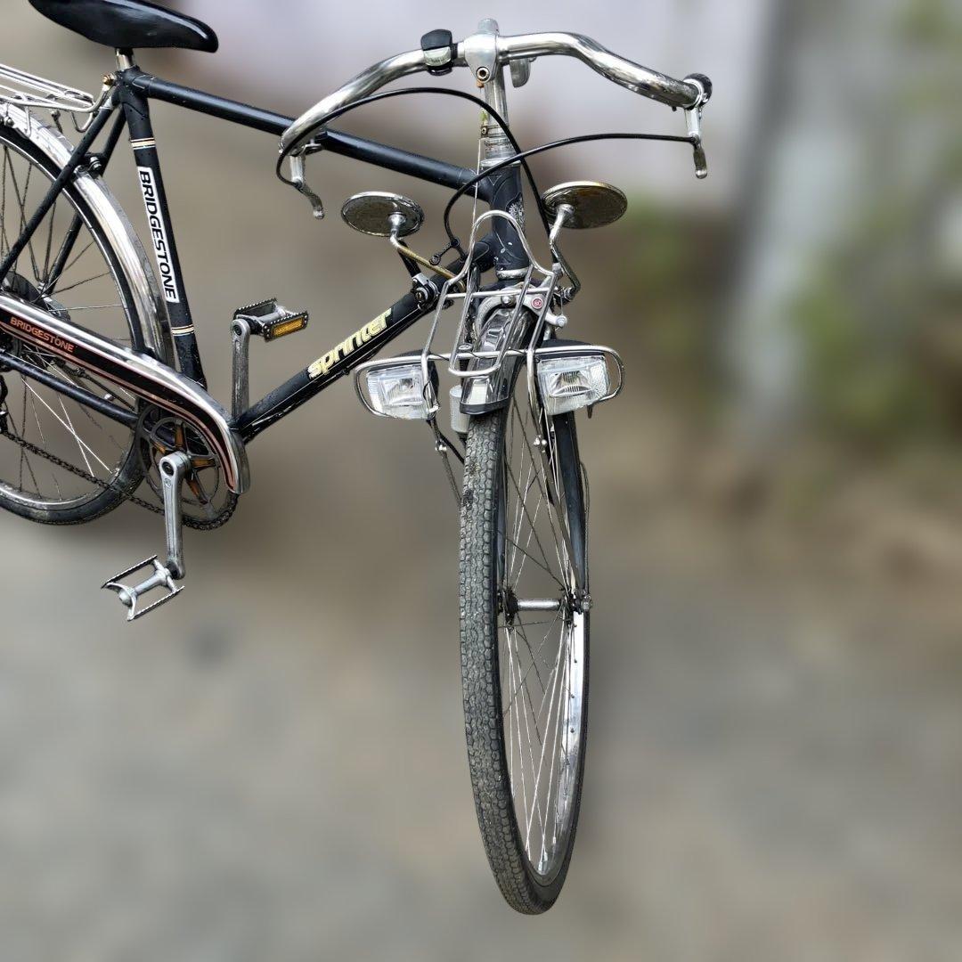 80年代ブリヂストン sprinterスーパーカー自転車 26インチ 昭和レトロ