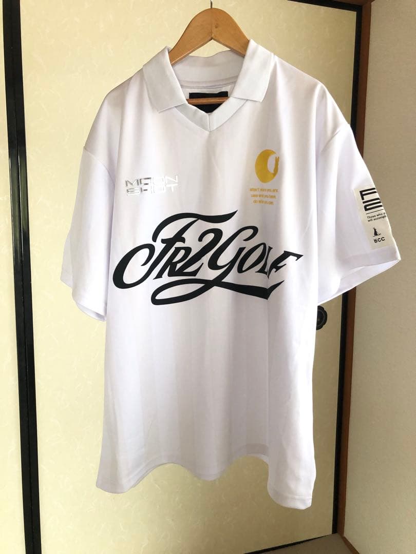 FR2GOLF ポロシャツ　MOONSHOT Logo polo サイズXL