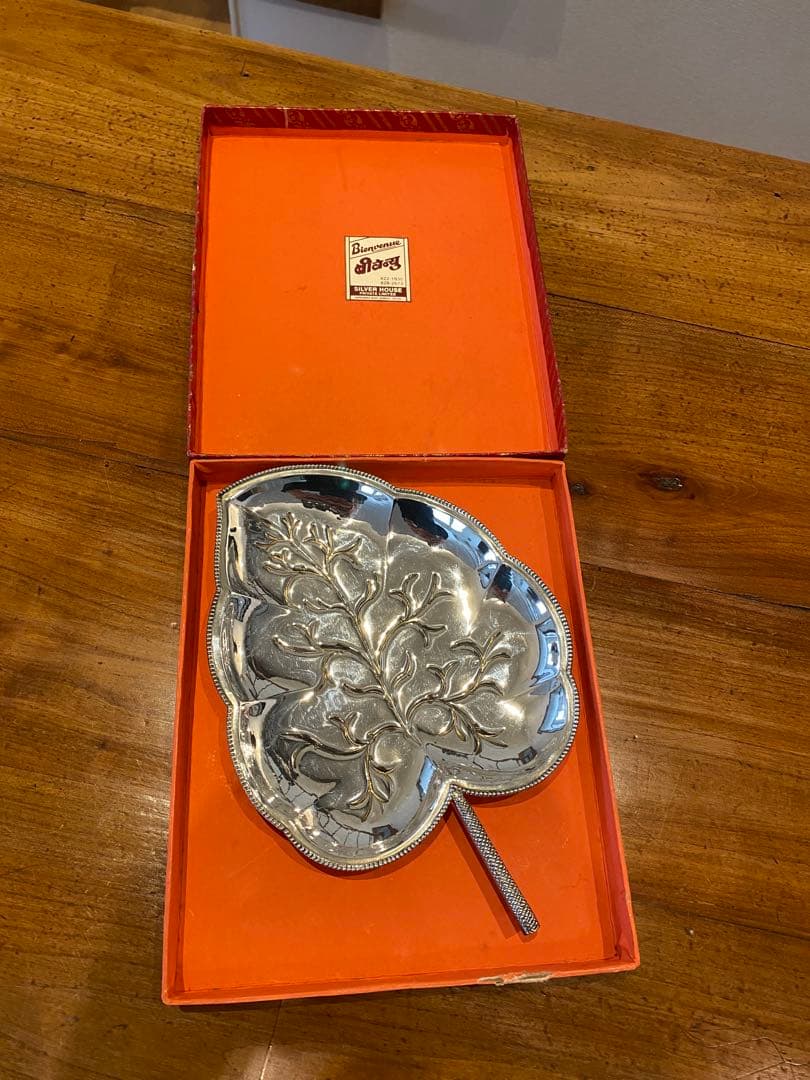 シルバーディッシュ　205g 純銀　皿　Bienvenue