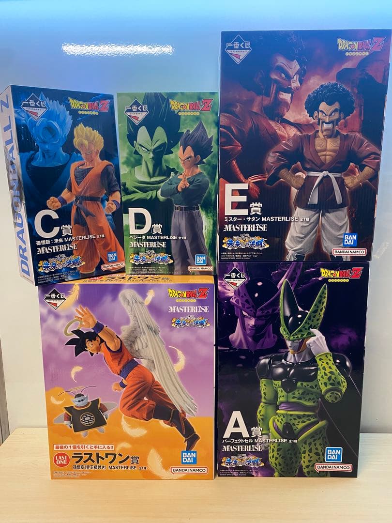 ドラゴンボール 一番くじ　未来への決闘　ラストワン　A賞 C賞　D賞　E賞　新品