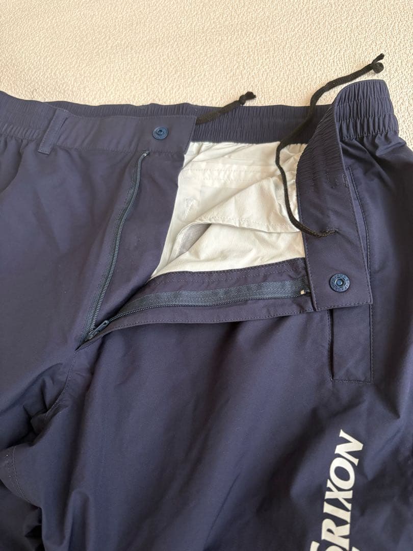 Srixon SMR1000メンズ レインウェア セットアップブルー撥水軽量