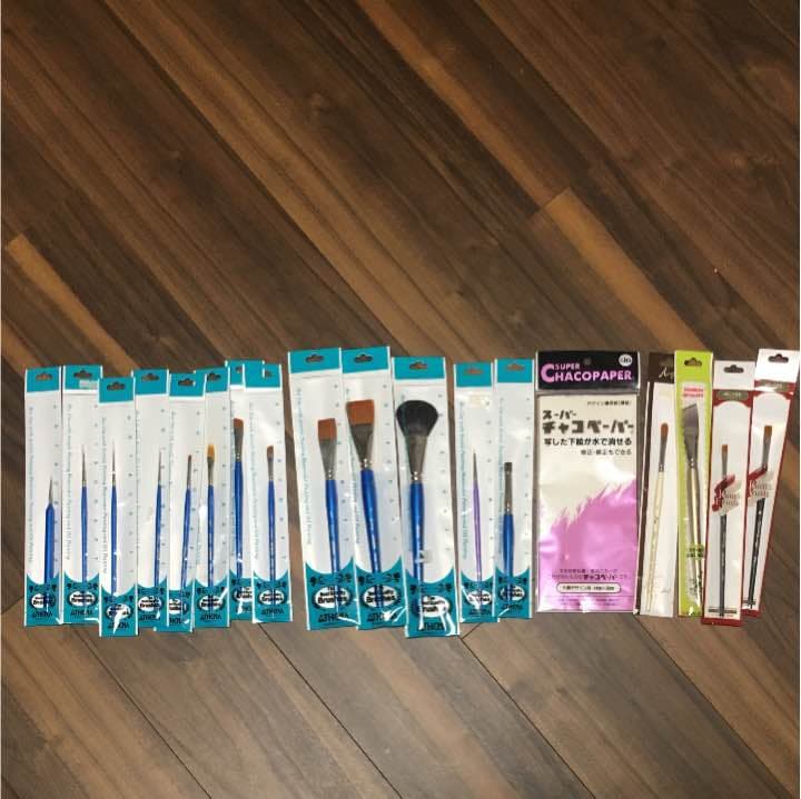 【未使用・未開封】筆17本とチャコペーパー