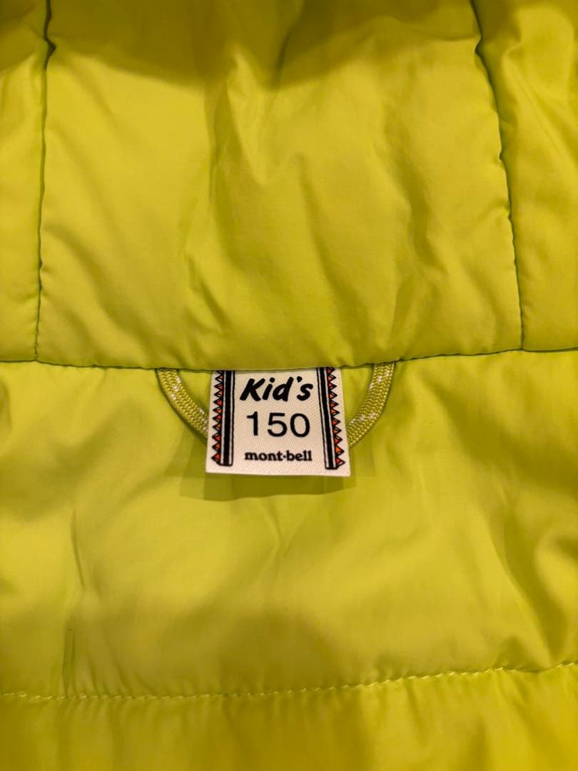 【美品】モンベル　キッズ　パウダーステップパーカ　150 スキーウェア
