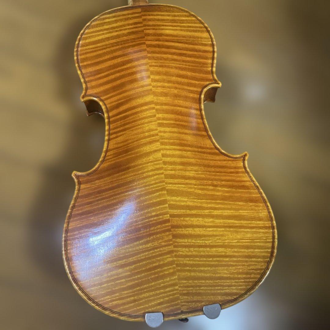 著名作家Setsuo Arai氏製作バイオリン 4/4サイズ 高級弓、ケース付