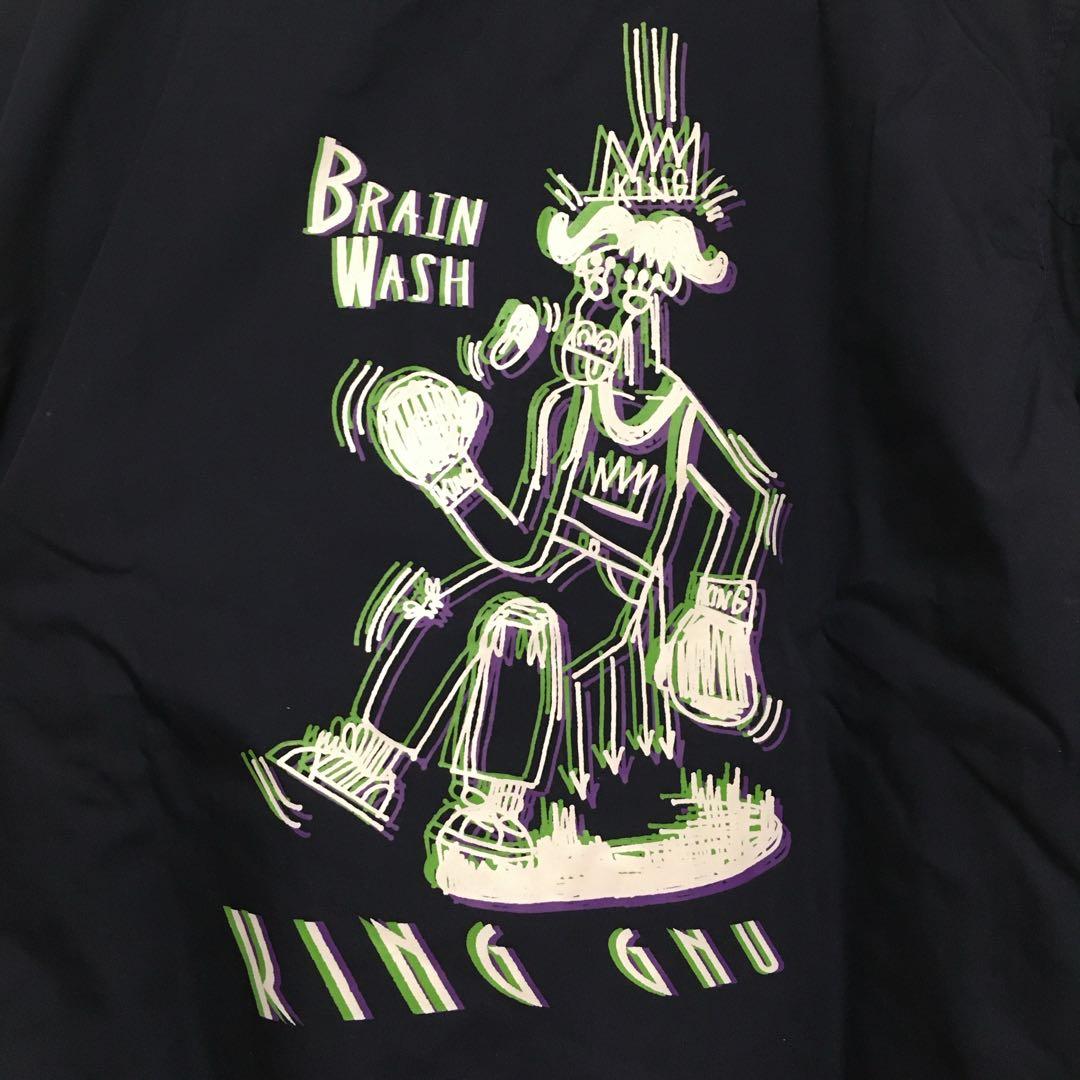 ブルゾンL kinggnu brain wash 初期グッズ インディーズ 中古