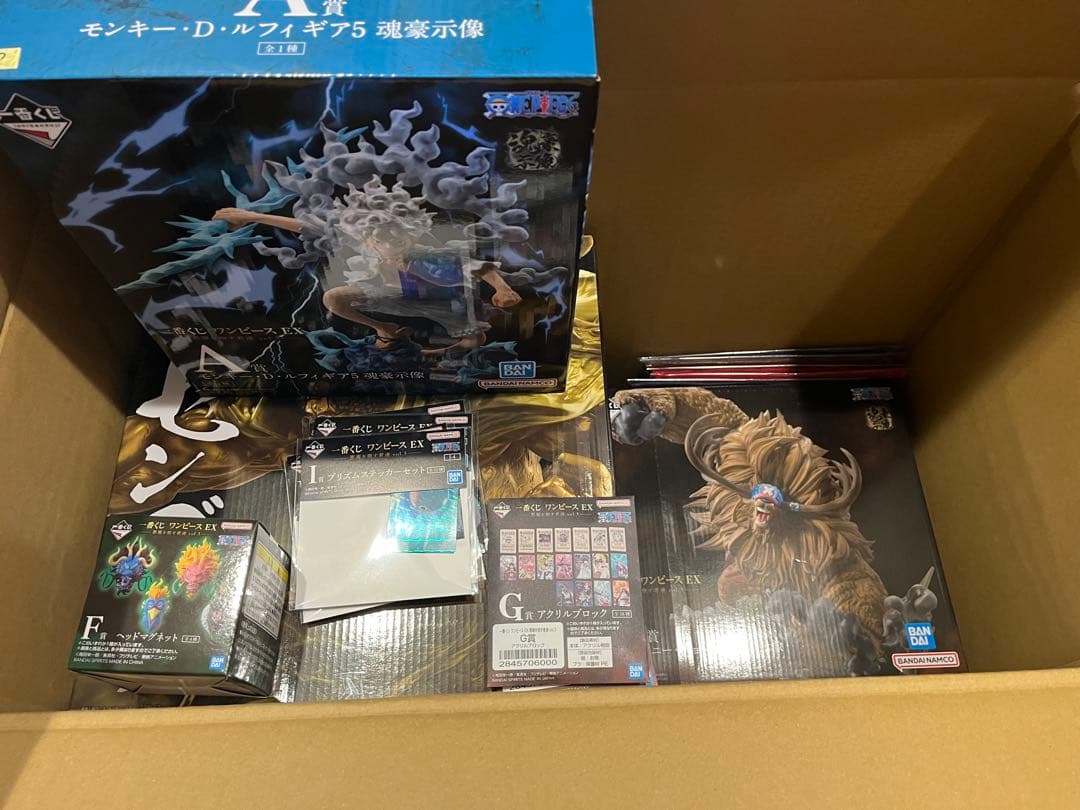 一番くじ ワンピース 悪魔を宿す者達 フィギュア A賞 B賞 ラストワン 3体