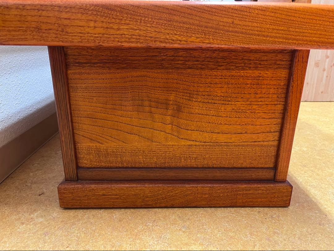 昭和レトロ　囲炉裏　座卓　引き出し付き　灰付き　五徳付き　火箸付き