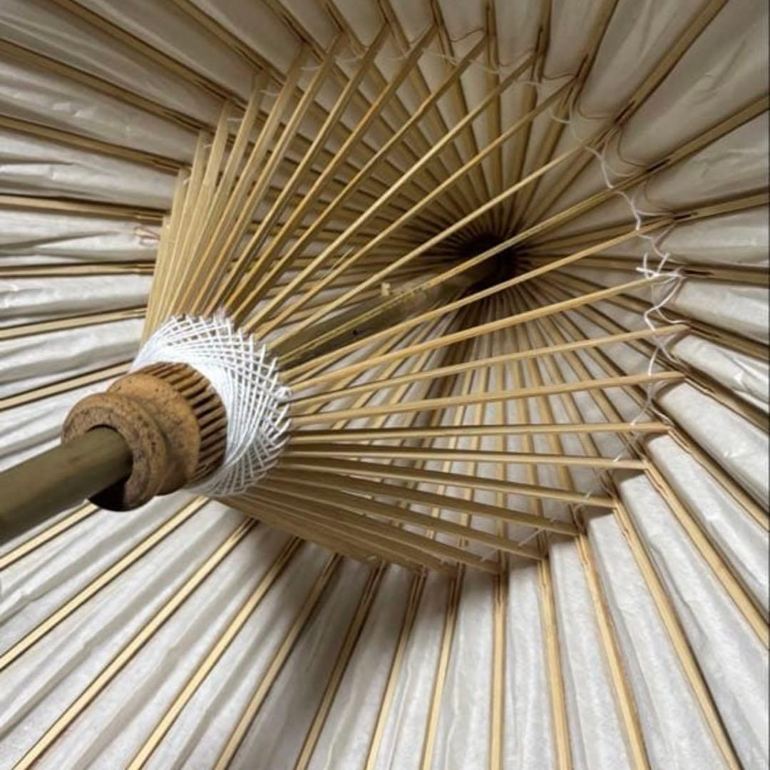 和傘　白　前撮り　白無垢　小物