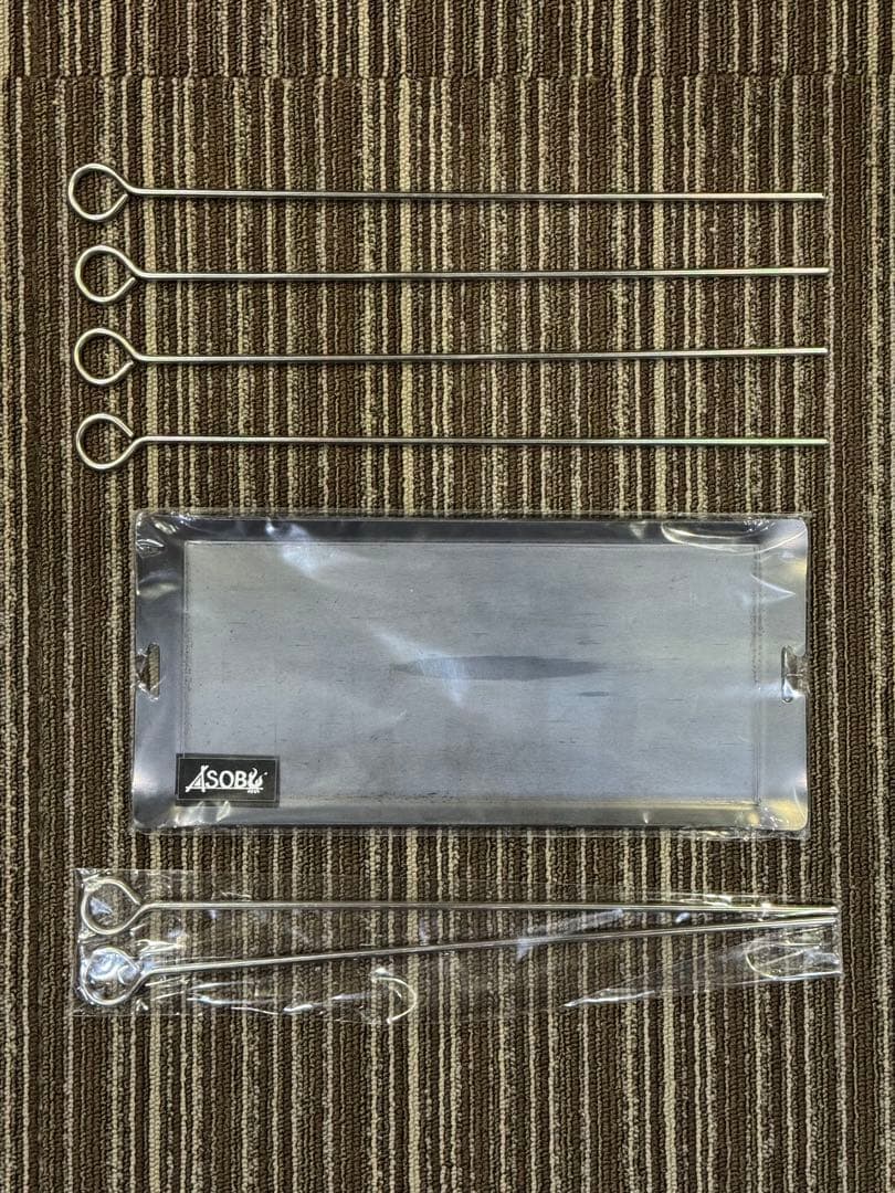 地球とASOBU 焚き火台 IRORI-211 火箸 五徳 架台兼オーブンセット