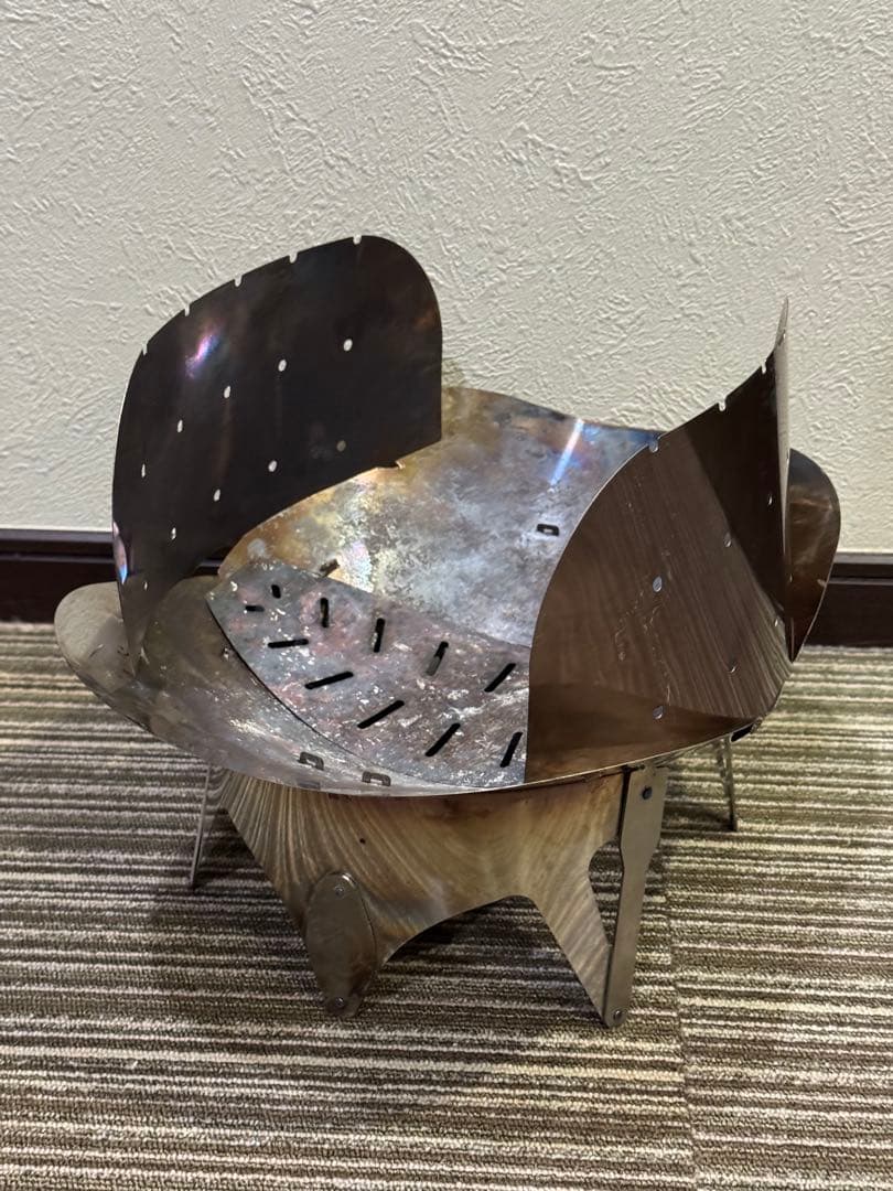 地球とASOBU 焚き火台 IRORI-211 火箸 五徳 架台兼オーブンセット