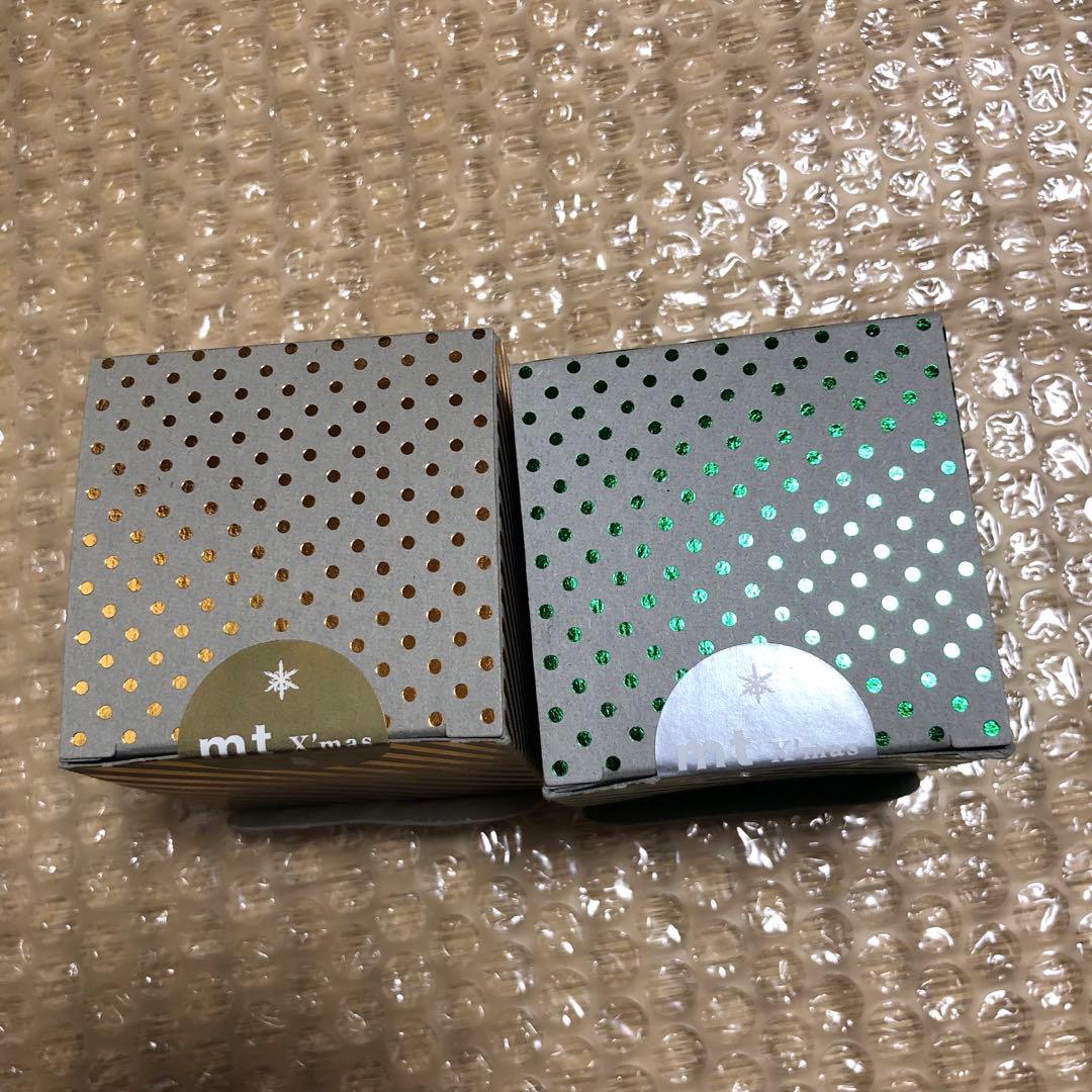 マスキングテープ mt 初期 クリスマス レア 茶芯