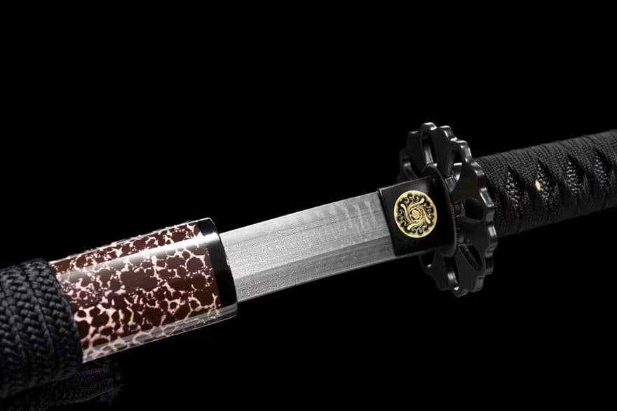 鉄装模様鋼鳳凰紋武士刀【虎徹打刀】武具　刀装具　日本刀　模造刀 居合刀